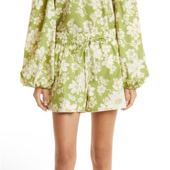 ALÉMAIS Leisa Floral Organic Cotton Shorts - Picture 9 of 9